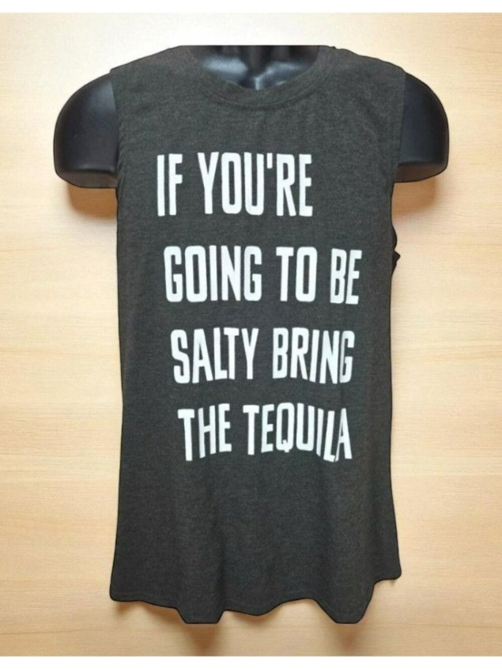 If Youre Going To Be Salty Bring The Tequila Graphic Muscle Tank Top Medium
